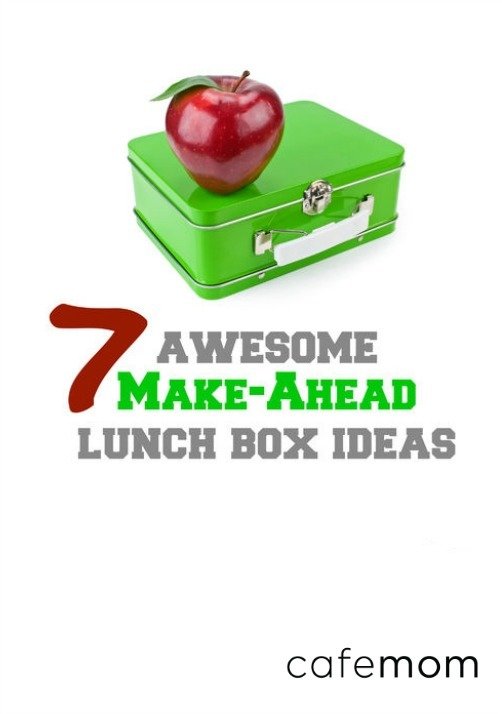 make ahead lunch box ideas