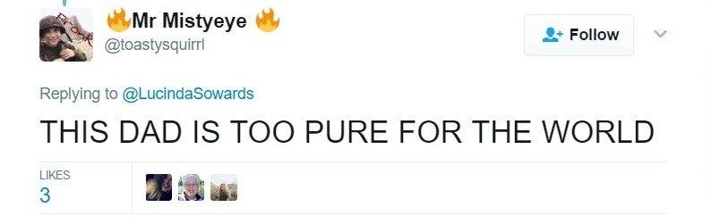 Twitter response to Ben Sowards