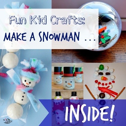 Fun snowman crafts for kids