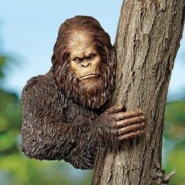 big foot garden sculpture