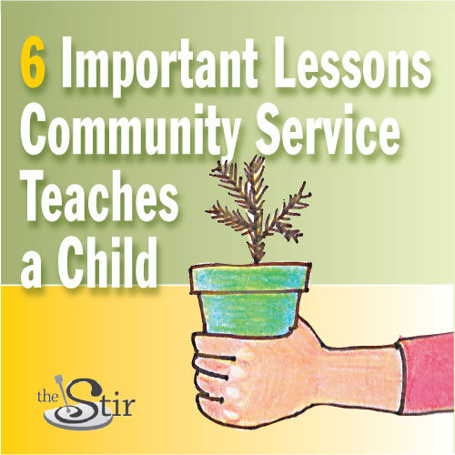 lessons community service teaches