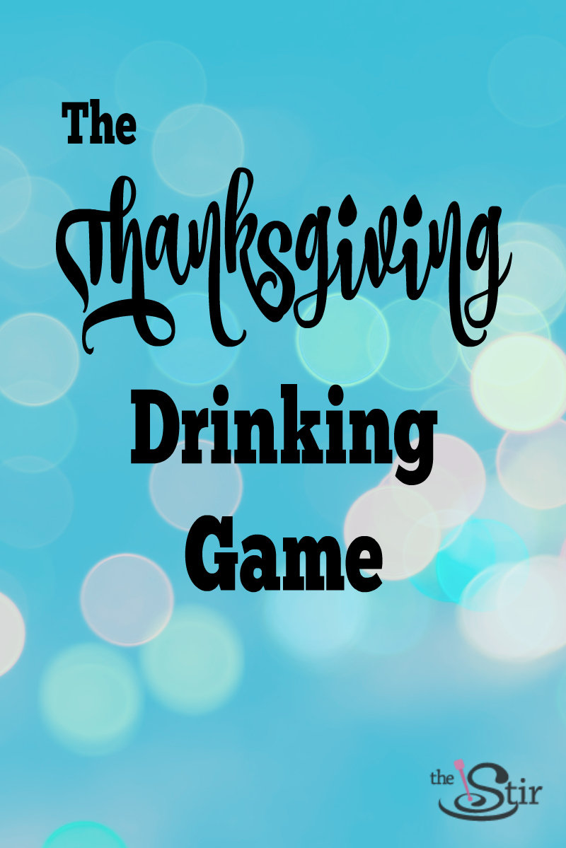 thanksgiving drinking game