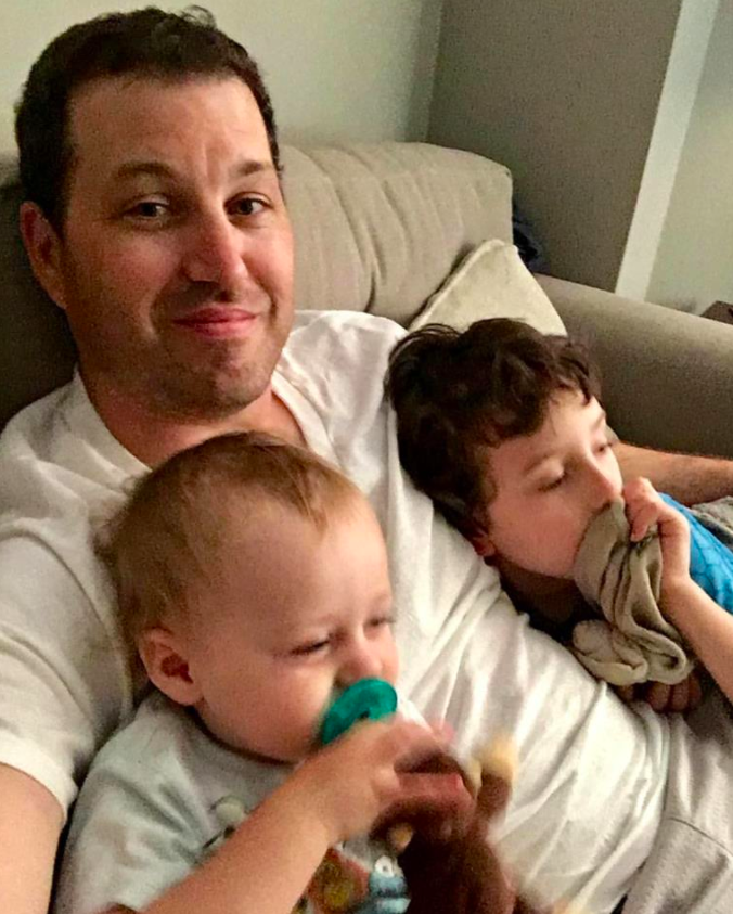 dad and his boys