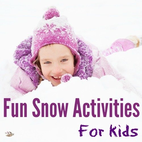 Fun snow activities for kids