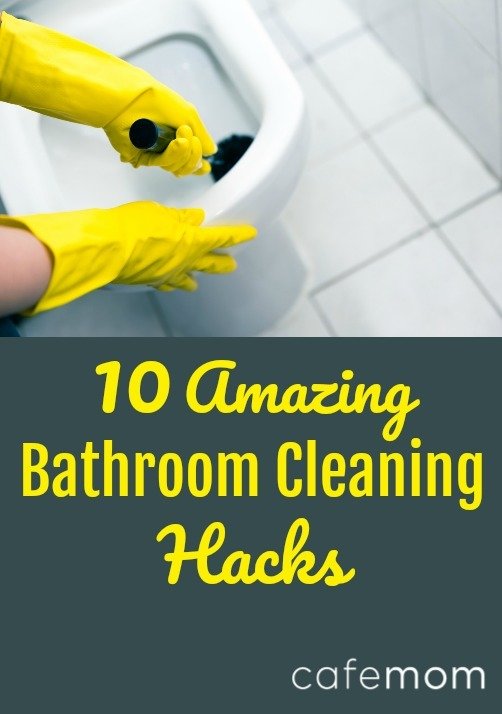 bathroom cleaning hacks