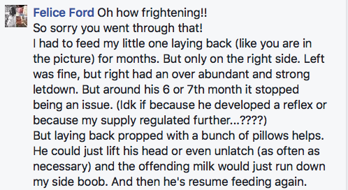 breastfeeding mom
