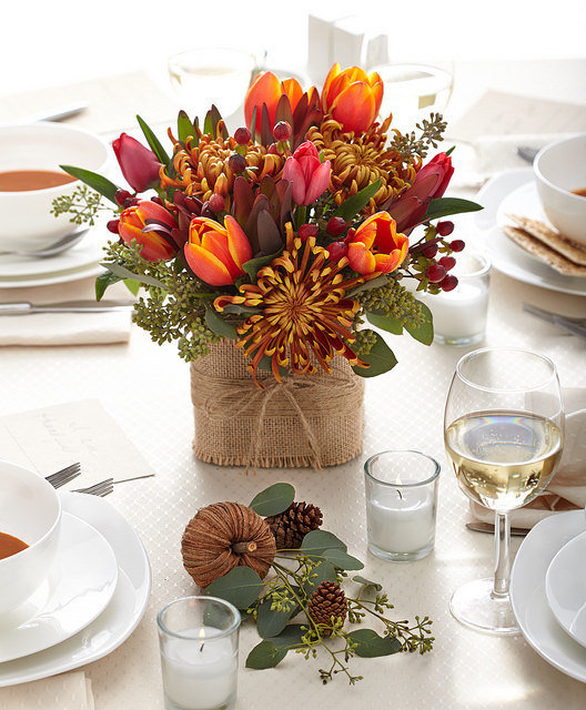 floral arrangement thanksgiving