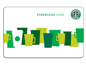 starbucks card gift certificate