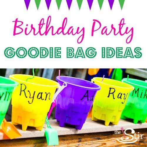 birthday party goodie bag ideas