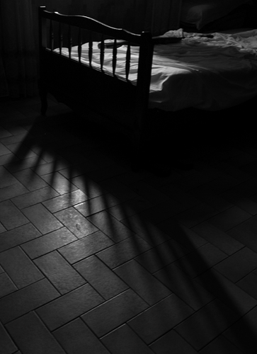 dark bedroom