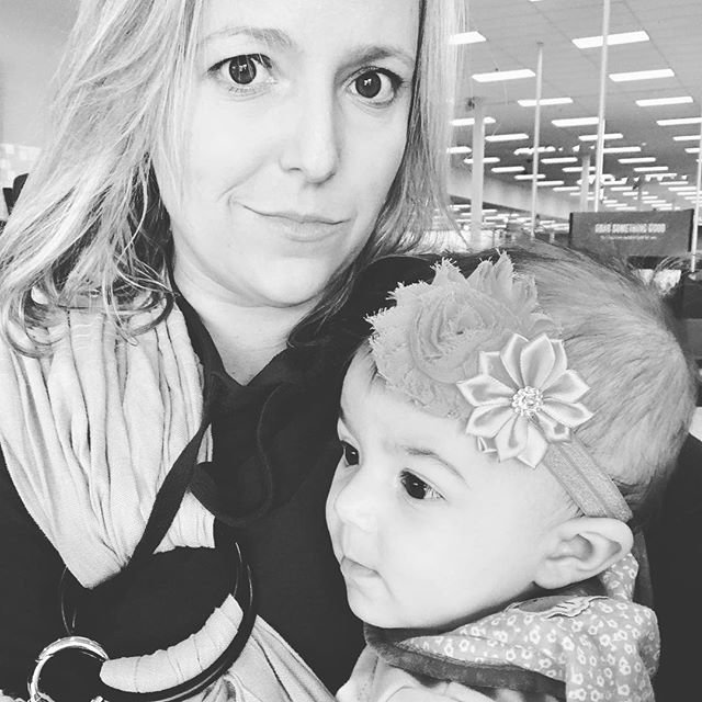 Mom at Target