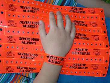 allergy bracelet