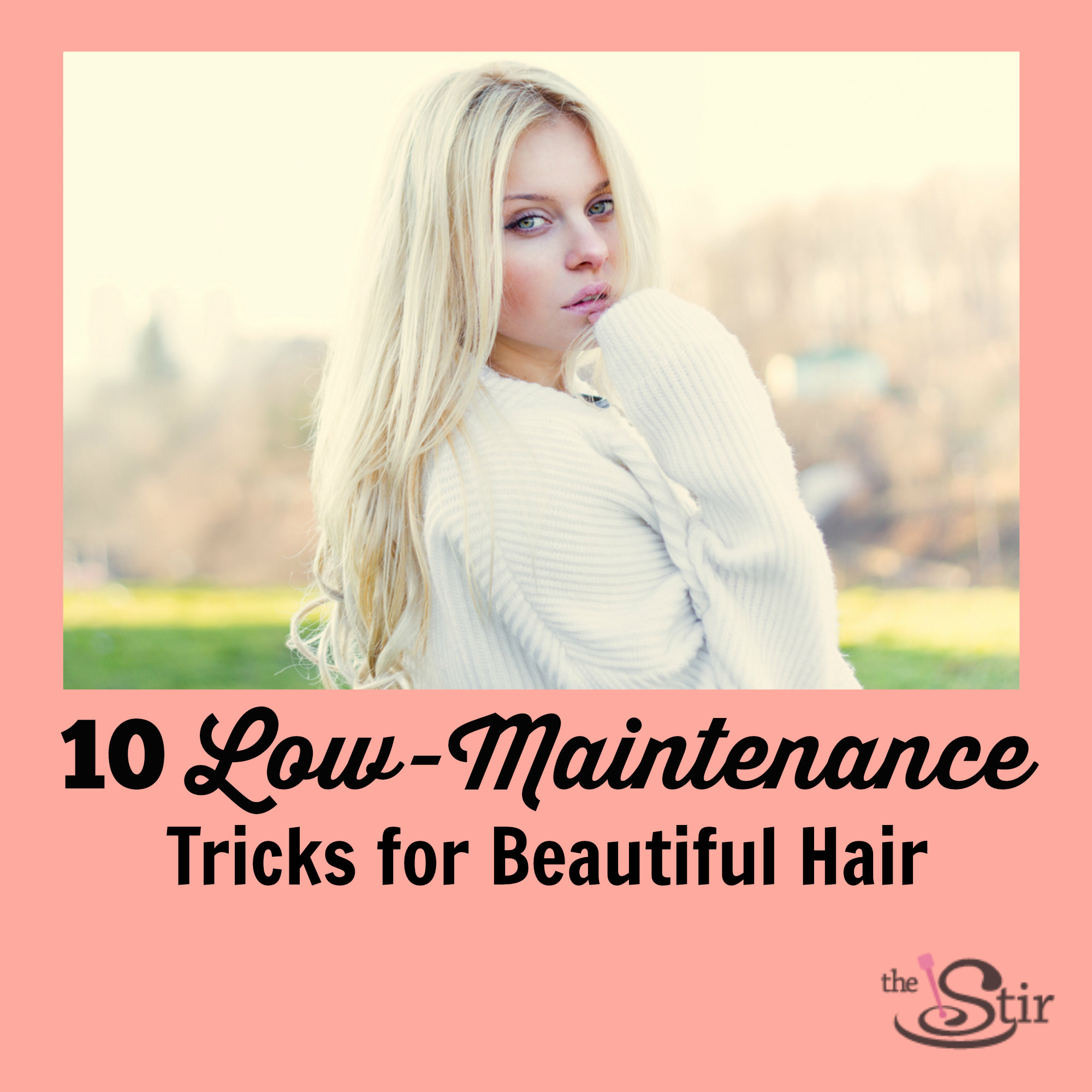 low maintenance hair tips