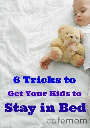 stay in bed tricks kids
