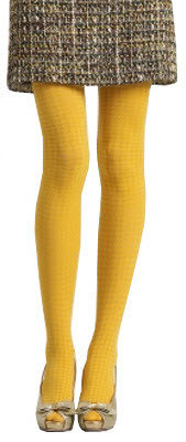 yellow tights