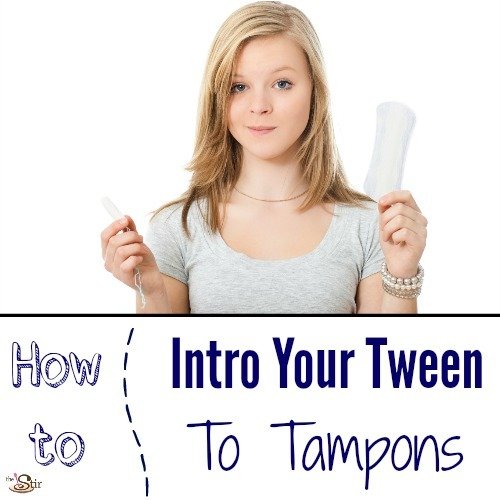 How to introduce your tween to tampons
