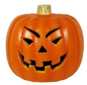 fake jack o lantern