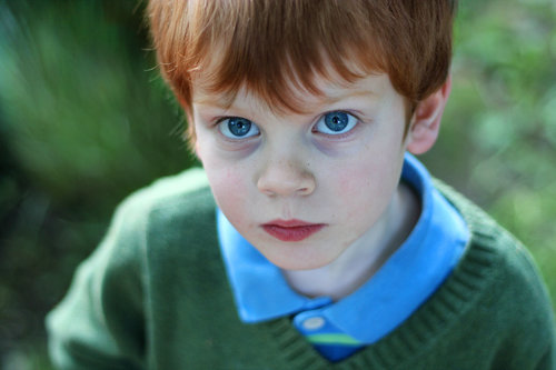 child's face