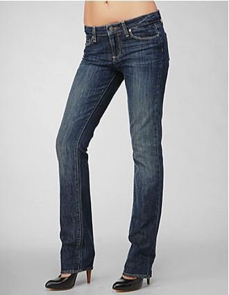 paige skyline straight jeans