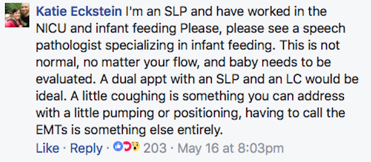 breastfeeding mom
