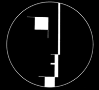 Bauhaus logo Oskar Schlemmer
