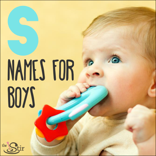 Striking  S  Names for Baby Boys - 25