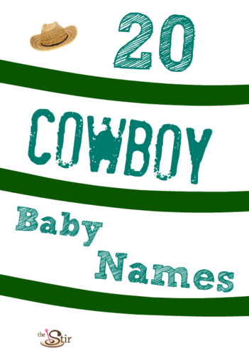 20 cowboy baby names