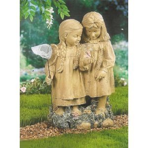 children's garden statue