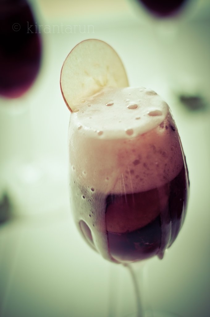 apple cider sangria
