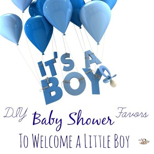 diy baby shower favors for boys