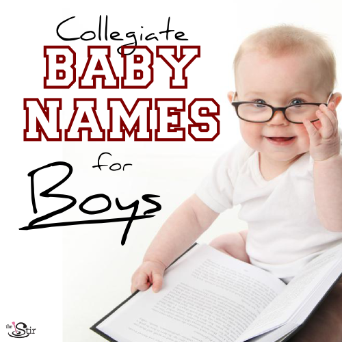collegiate baby names for boys