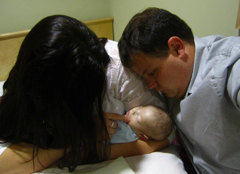 Mom Jillian Johnson with late son, baby Landon