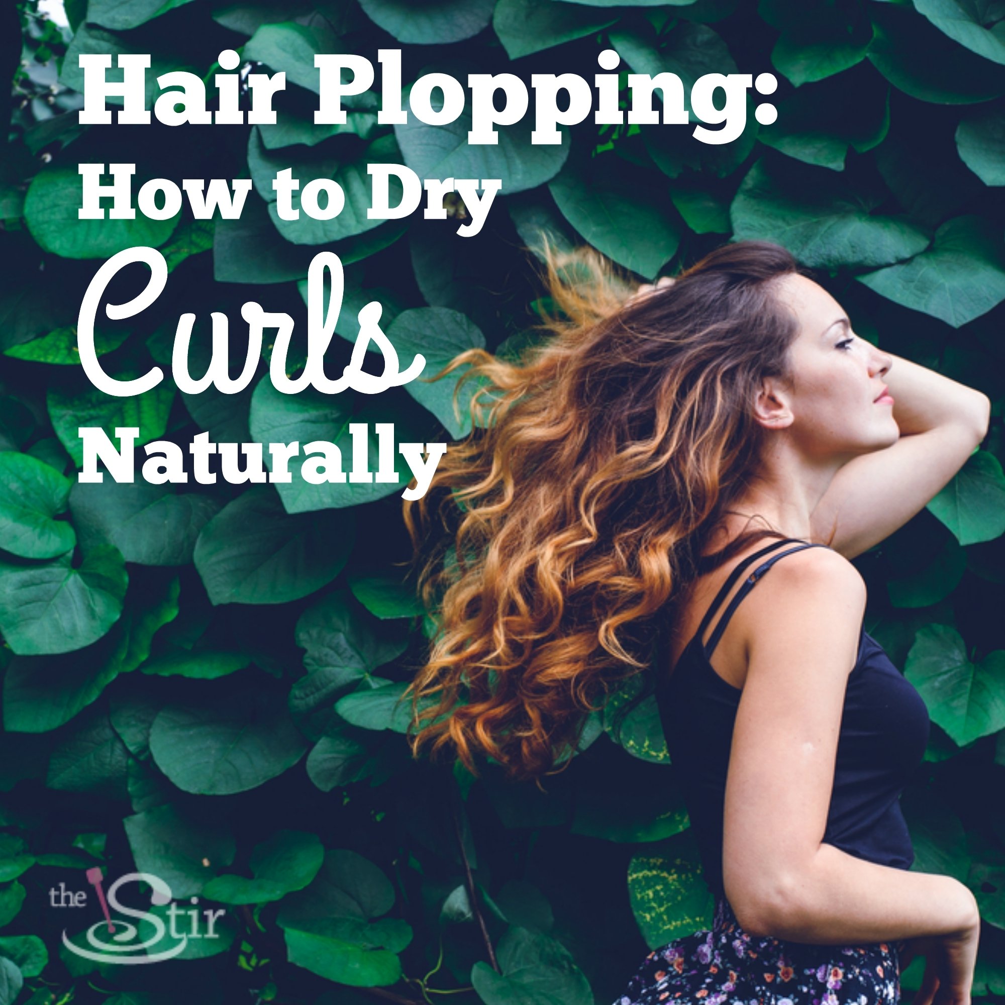hair plopping