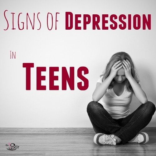 Signs of depression in teens