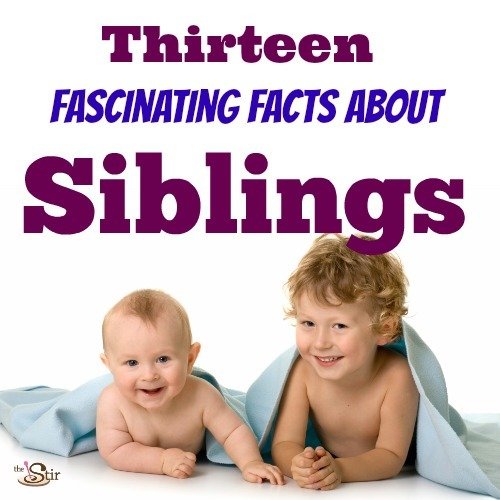 Fascinating facts about siblings