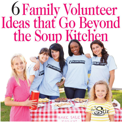 ways to volunteer as a family
