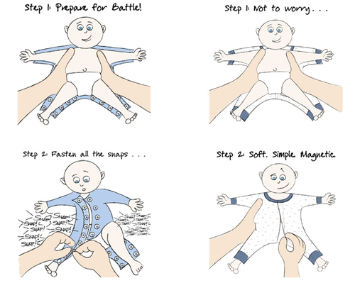 magnetic baby clothes