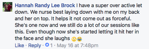 breastfeeding mom