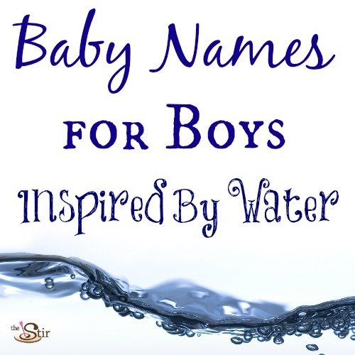 baby names for boys inspired by water