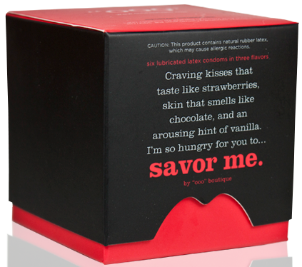 ooo Savor Me condoms