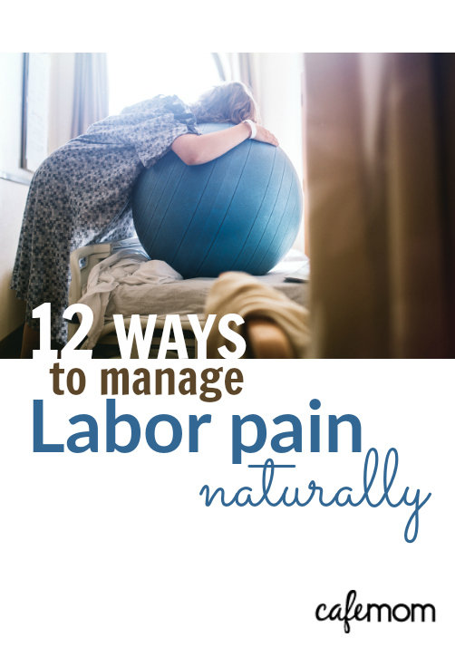 pregnant woman laboring
