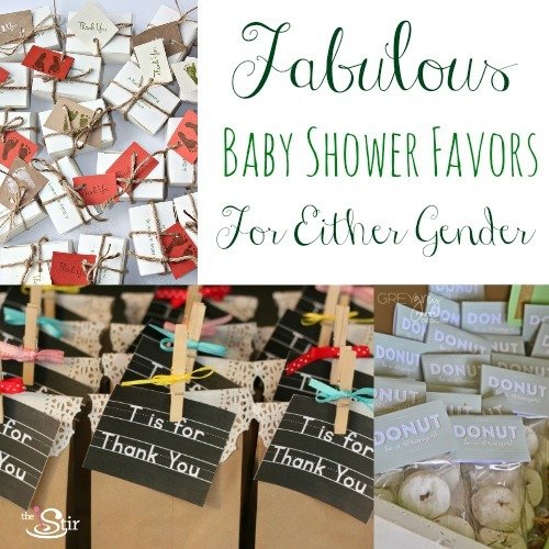 gender neutral baby shower favors