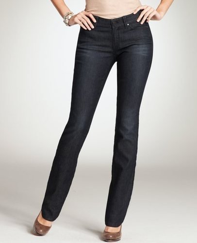 curvy denim slim jean