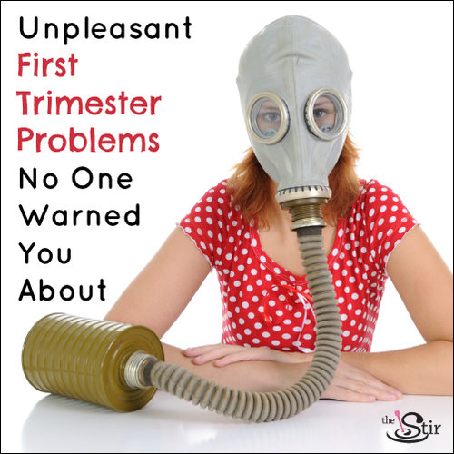 woman wearing a gas mask