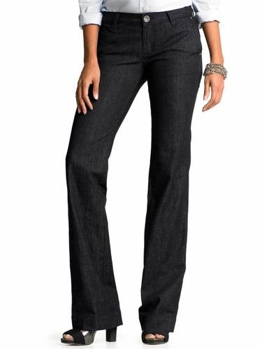 banana republic dark resin trouser denim