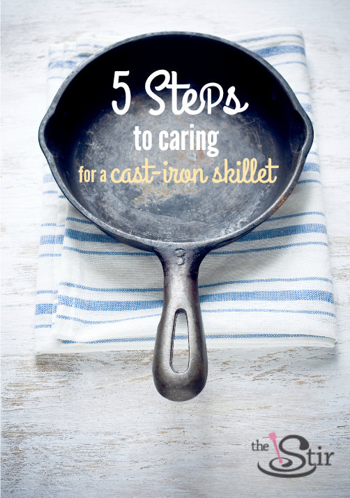 cast iron skillet care