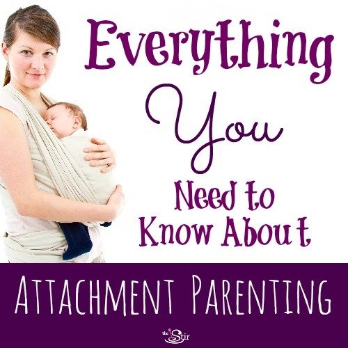 attachment parenting mom and baby