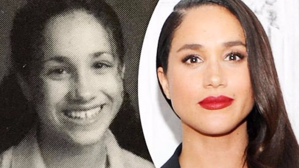 meghan markle with natural hair