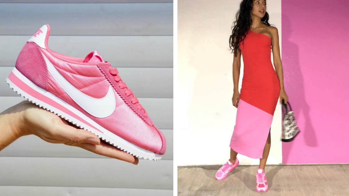 nike cortez dress outfit