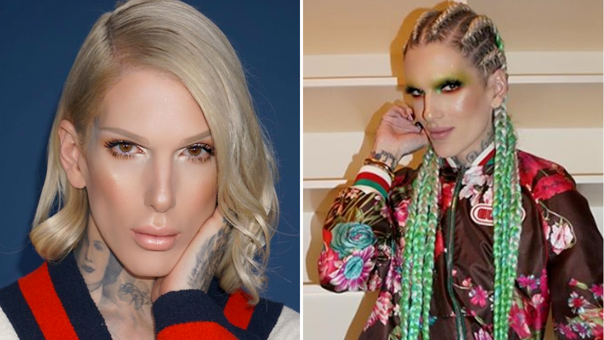 Jeffree Star Says Leaked Racist Texts Are 'Fake News,' Wears Cornrow Braids